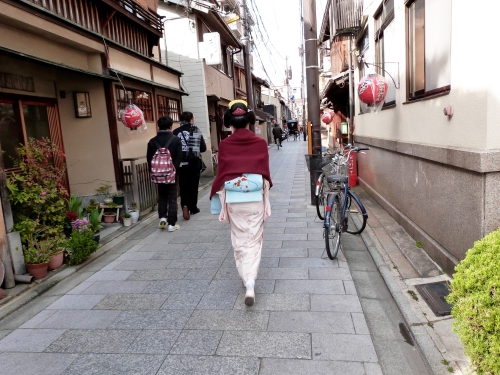 Kyoto, geisha