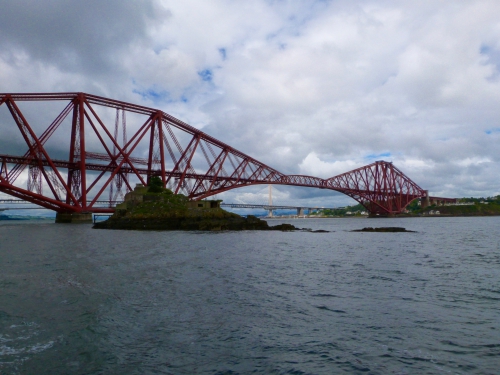Edinburgh,le firth, la Forth, Inchcolm, phoques, macareux, ponts, Quenn's ferry