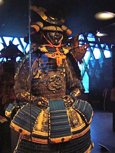 Samourai, Japon, guerrier, armure, Branly