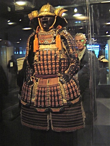 Samourai, Japon, guerrier, armure, Branly