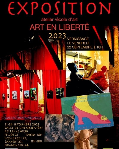 Exposition, Bellême, Art en Liberté 2023