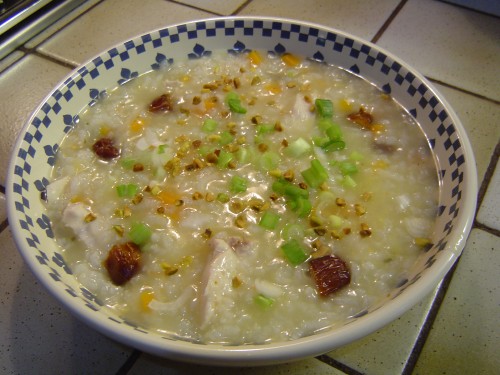 porridge, riz, corée, poulet, Bellême, percheronn