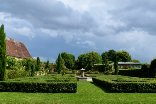 Jardin, Montperthuis, Chemilli, manoir, création
