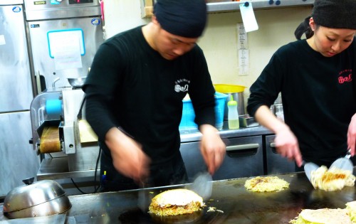 Japon, okonomiyaki, Hiroshima